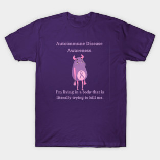 Autoimmune Disease Awareness Monster T-Shirt