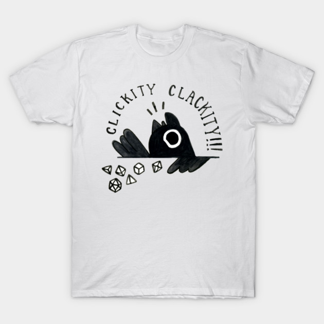 Clickity Clackity Math Rocks T-Shirt by Book Moth Press