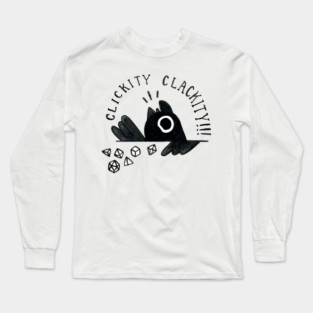 Clickity Clackity Math Rocks Long Sleeve T-Shirt