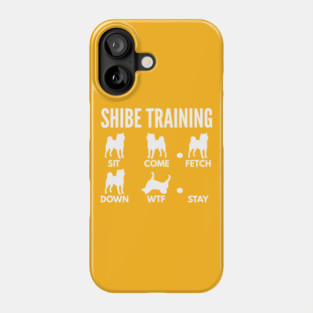 Shiba Inu Training Shibe Dog Tricks Phone Case