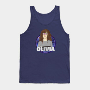 Y2K Audio Drama Podcast Character Design - Olivia Tank Top