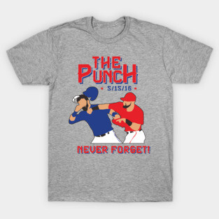 the punch dont mess with texas rangers T-Shirt