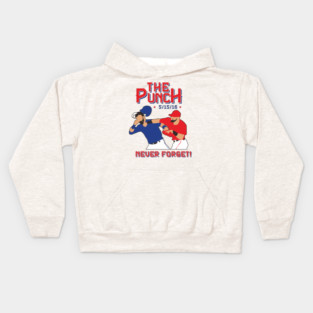 the punch dont mess with texas rangers Kids Hoodie