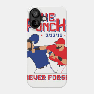 the punch dont mess with texas rangers Phone Case