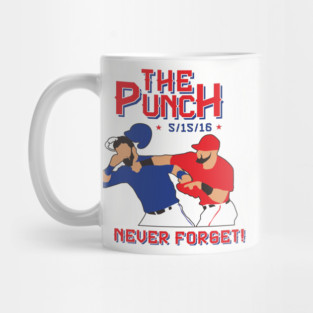 the punch dont mess with texas rangers Mug