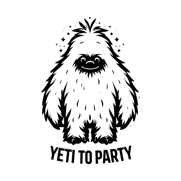 Yeti To Party by Frank Ring