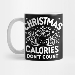 Christmas Calories Don't Count Mug
