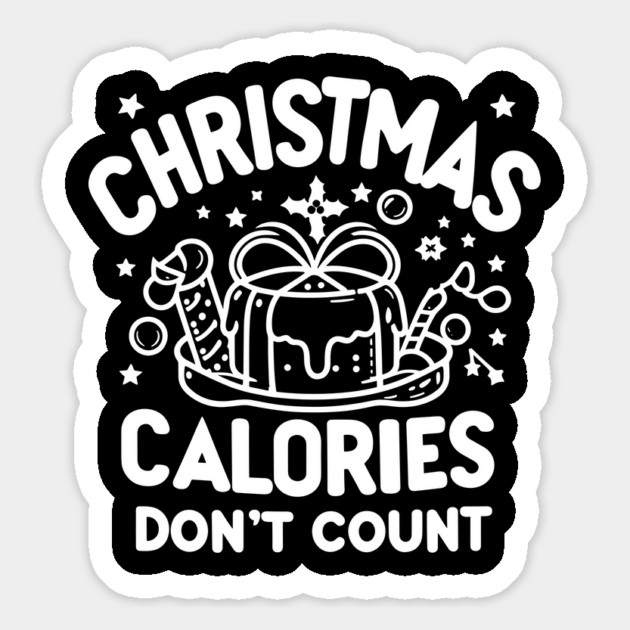 Christmas Calories Don't Count Magnet by Frank Ring