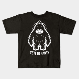 Yeti To Party Kids T-Shirt