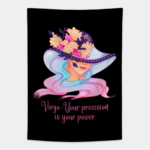 Virgo Birth Sign Tapestry by BirdsnStuff