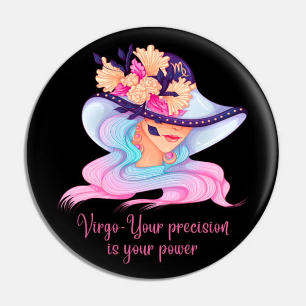 Virgo Birth Sign Pin by BirdsnStuff