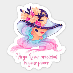 Virgo Birth Sign Sticker