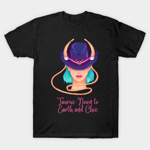 Taurus Birth Sign T-Shirt by BirdsnStuff