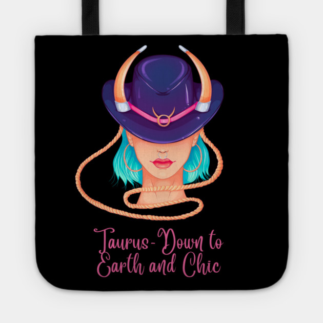 Taurus Birth Sign Tote by BirdsnStuff