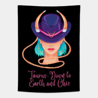 Taurus Birth Sign Tapestry