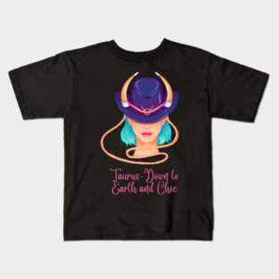 Taurus Birth Sign Kids T-Shirt
