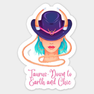 Taurus Birth Sign Sticker