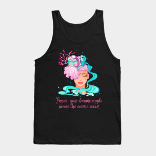 Pisces Birth Sign Tank Top