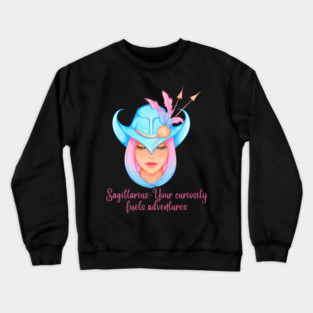 Sagittarius Birth Sign Crewneck Sweatshirt