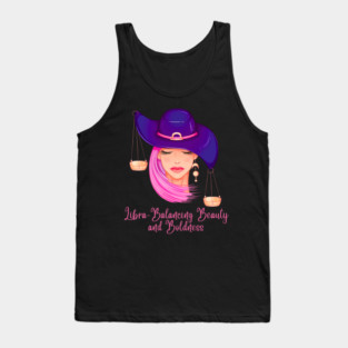 Libra Birth Sign Tank Top