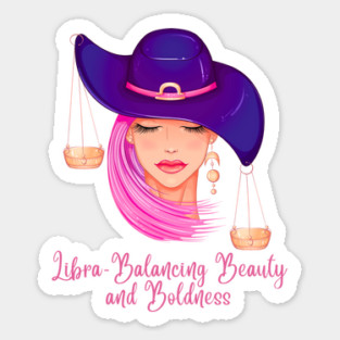 Libra Birth Sign Sticker