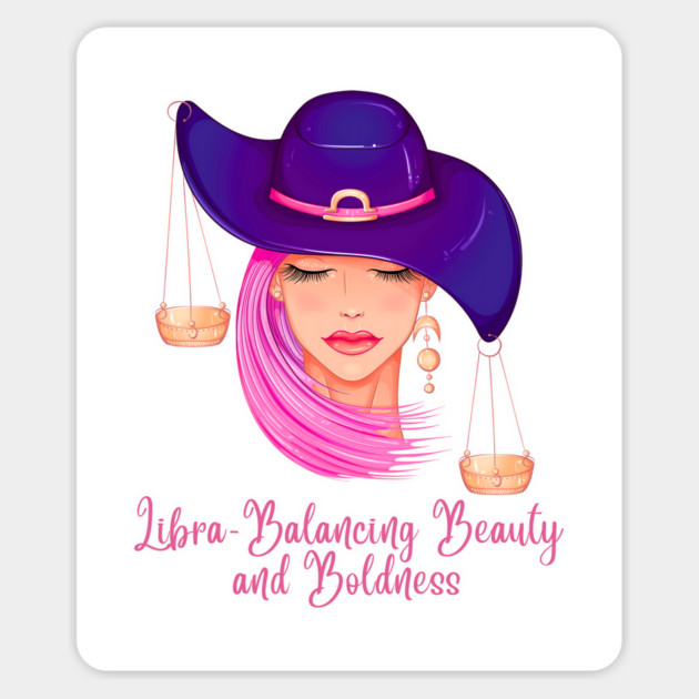 Libra Birth Sign Magnet by BirdsnStuff