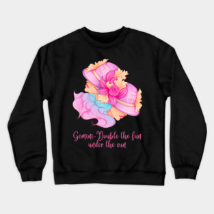 Gemini Birth Sign Crewneck Sweatshirt