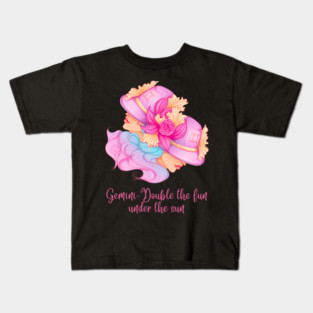 Gemini Birth Sign Kids T-Shirt
