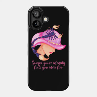 Scorpio Birth Sign Phone Case