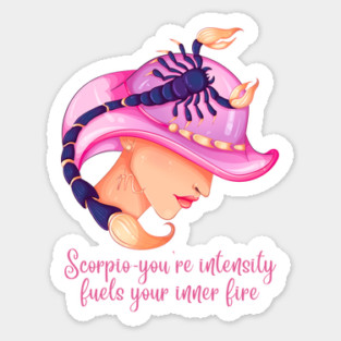 Scorpio Birth Sign Sticker