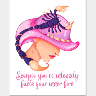Scorpio Birth Sign Posters and Art