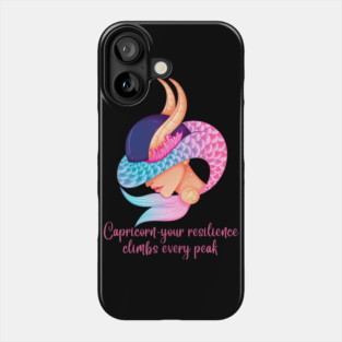 Capricorn Birth Sign Phone Case