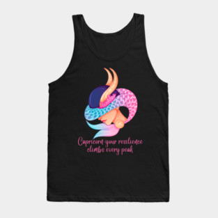 Capricorn Birth Sign Tank Top