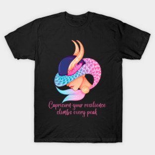 Capricorn Birth Sign T-Shirt