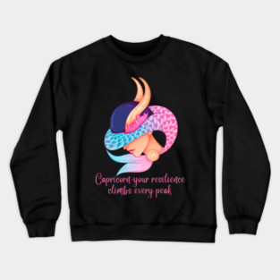 Capricorn Birth Sign Crewneck Sweatshirt