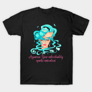 Aquarius Birth Sign T-Shirt