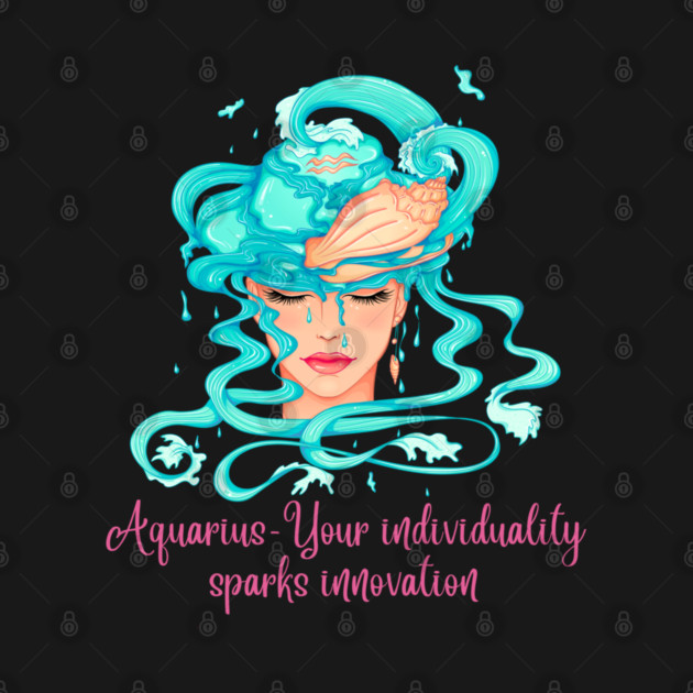Aquarius Birth Sign by BirdsnStuff