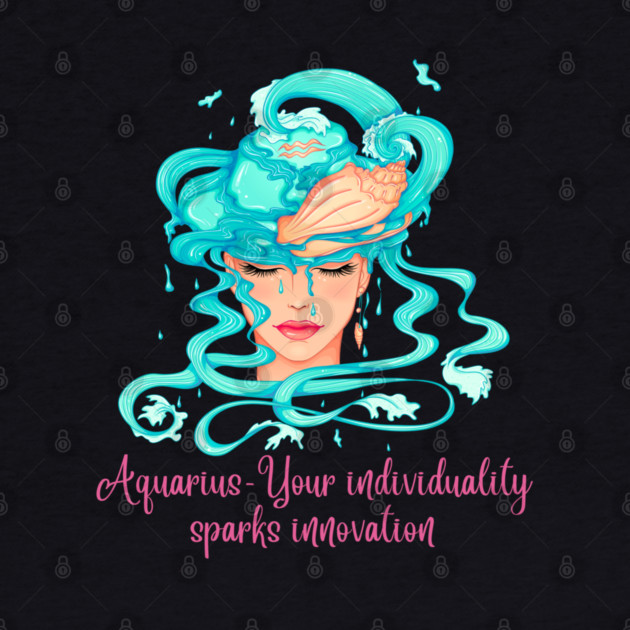 Aquarius Birth Sign by BirdsnStuff