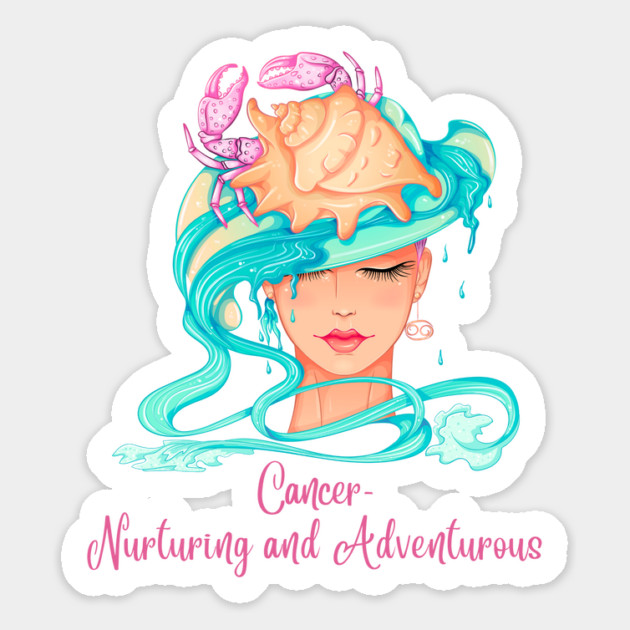 Cancer Birth Sign Magnet by BirdsnStuff