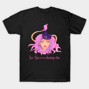 Leo Birth Sign T-Shirt