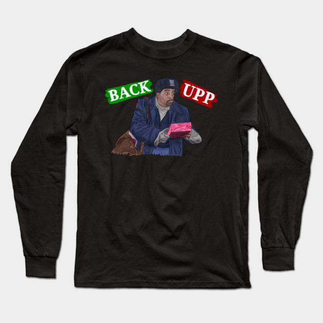 Jingle All The Way: Sinbad says BACK UP Long Sleeve T-Shirt by 51Deesigns