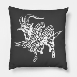 Live Deliciously Pillow