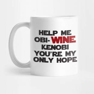 Obi-wine Kenobi Mug