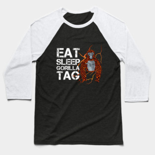 Gorilla Tag EAT SLEEP GORILLA TAG VR Gamer Merch Baseball T-Shirt