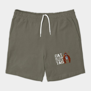 Gorilla Tag EAT SLEEP GORILLA TAG VR Gamer Merch Shorts