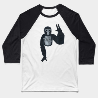 Gorilla Tag OG Monke Lowkey VR Gaming Gear Baseball T-Shirt