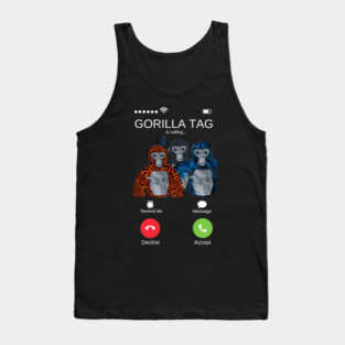 Gorilla Tag VR Gamer Merch Monke Tank Top