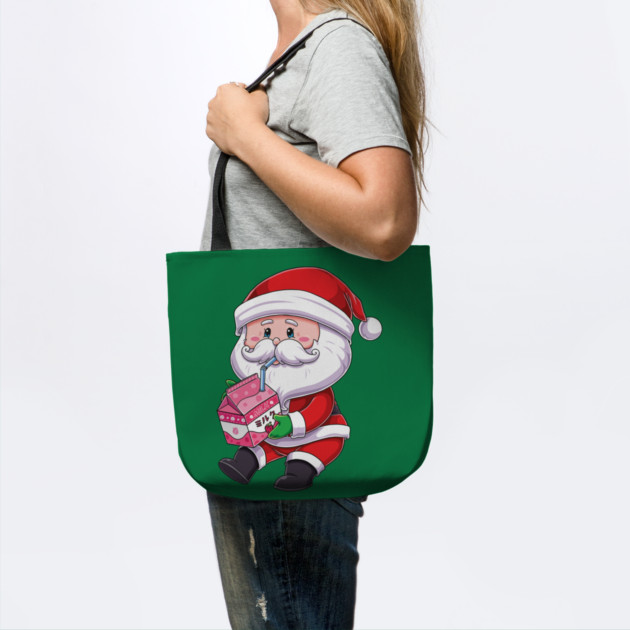 Santa Strawberry Milk by GoshWow®