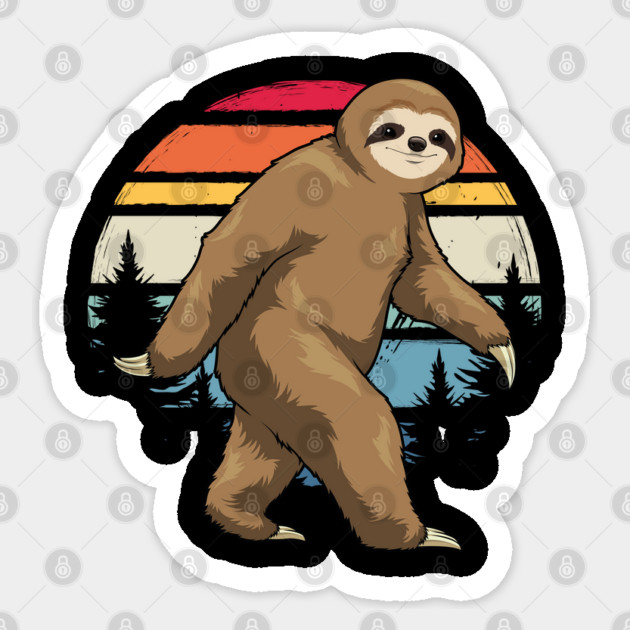 The Chilled-Out Cryptid Sticker by GoshWow®