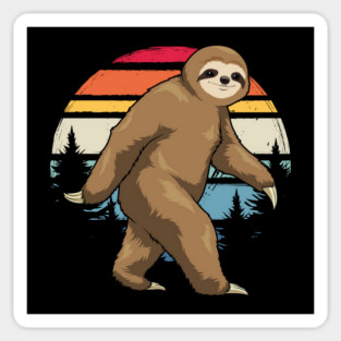 The Chilled-Out Cryptid Magnet